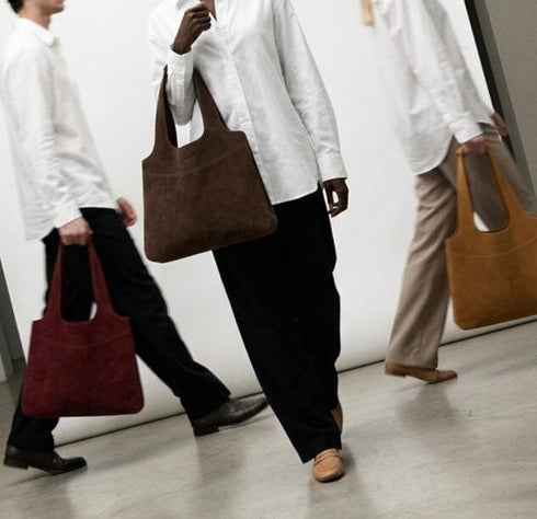 Vegane übergrosse Umhängetasche