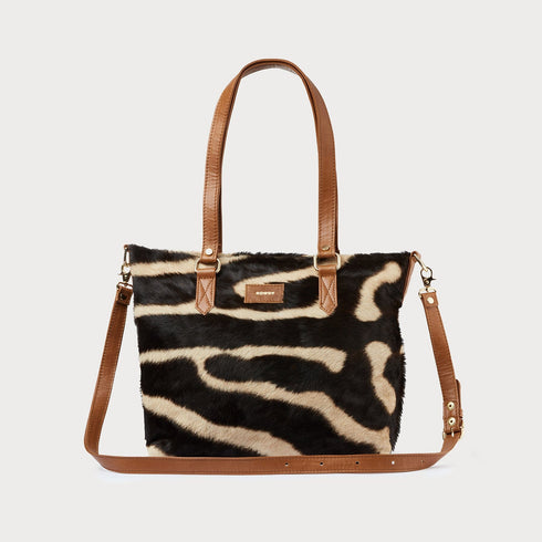 LIMITED EDITION Zebra Tote Crossbody