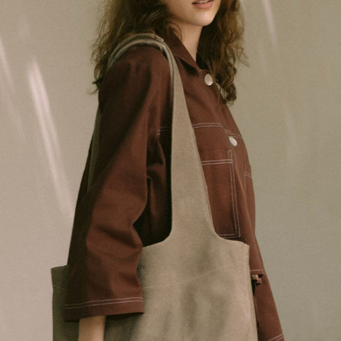 Übergrosse Umhängetasche