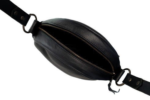 Runde Umhängetasche