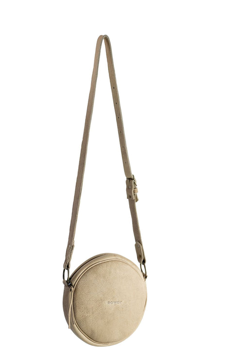 Runde Umhängetasche