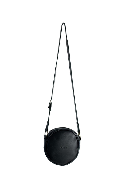 Runde Umhängetasche