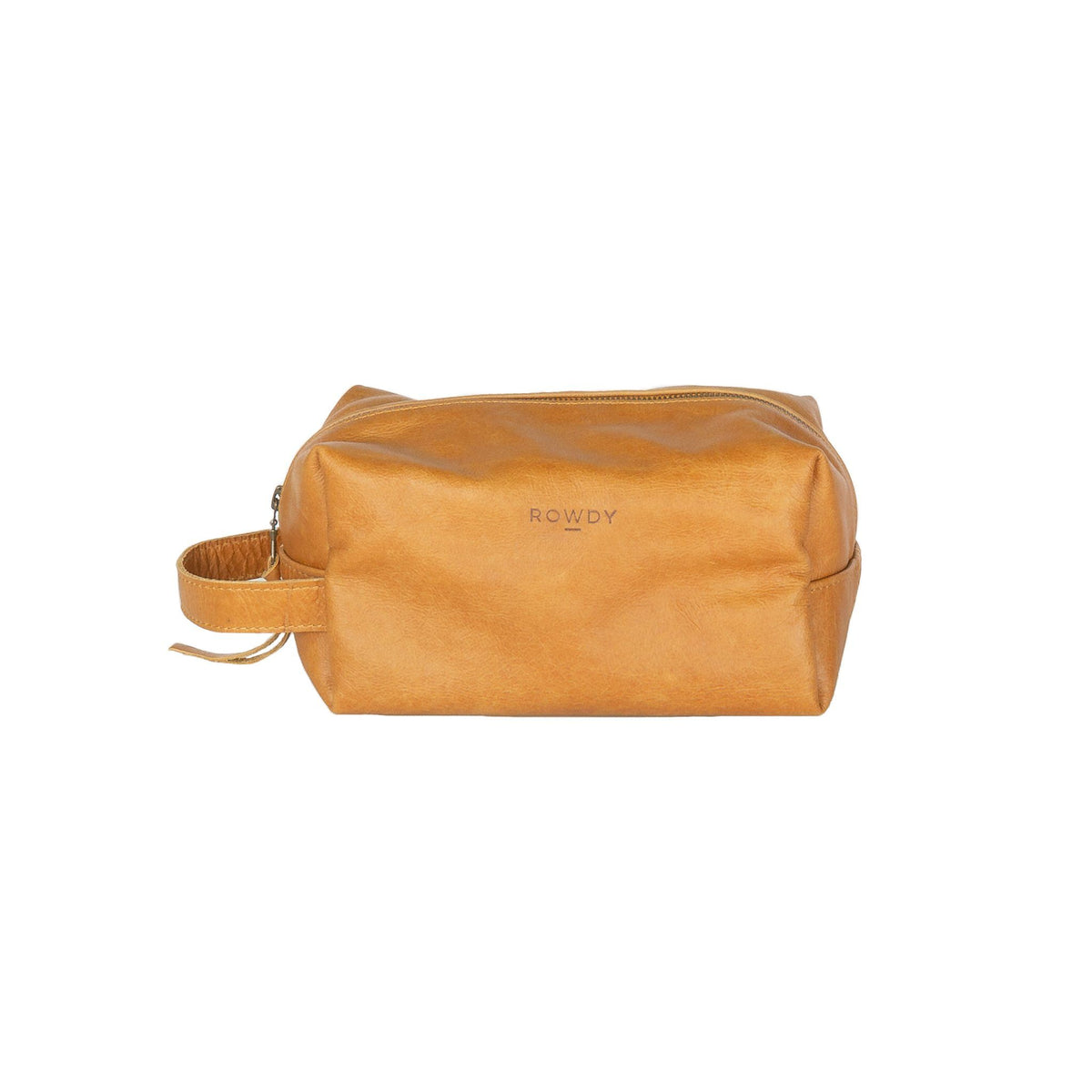 Trousse de toilette en cuir