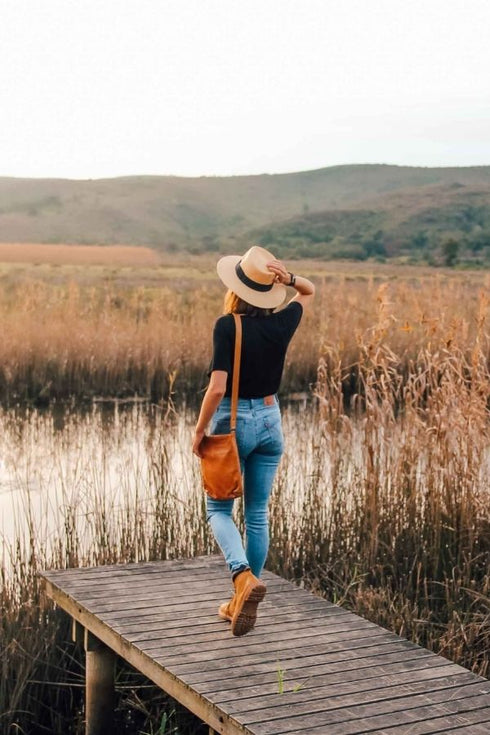 Umhängetasche Leder