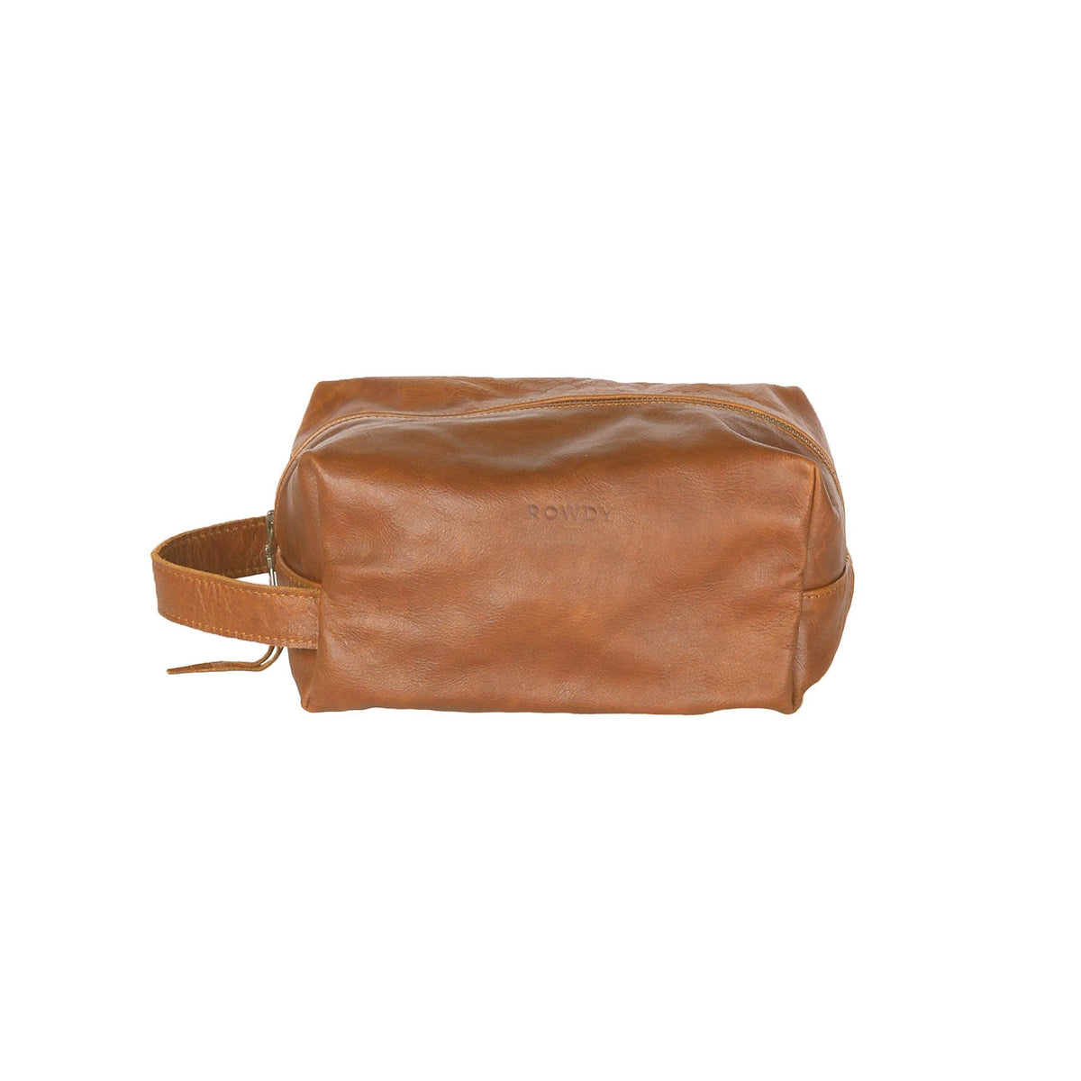 Trousse de toilette en cuir