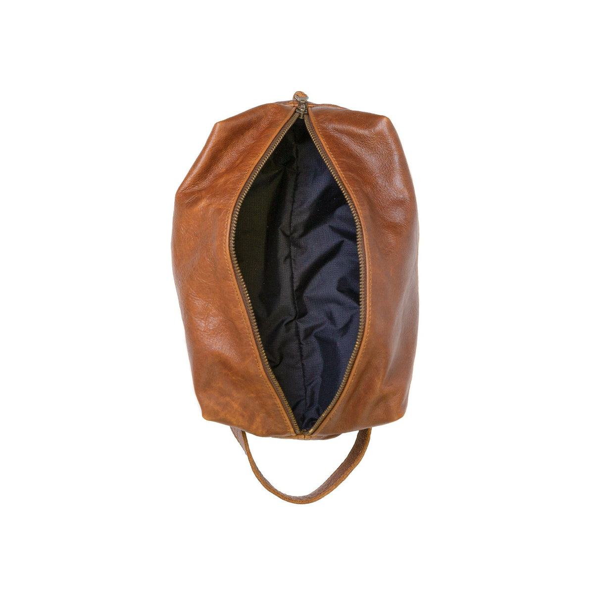 Trousse de toilette en cuir