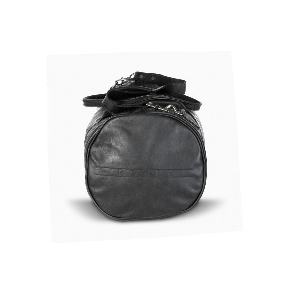 Charcoal Duffel Logo Seite
