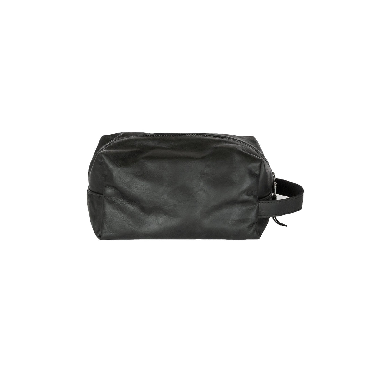 Trousse de toilette en cuir