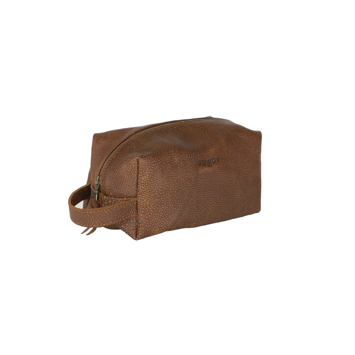 Trousse de toilette en cuir