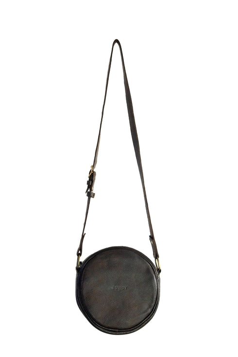 Runde Umhängetasche