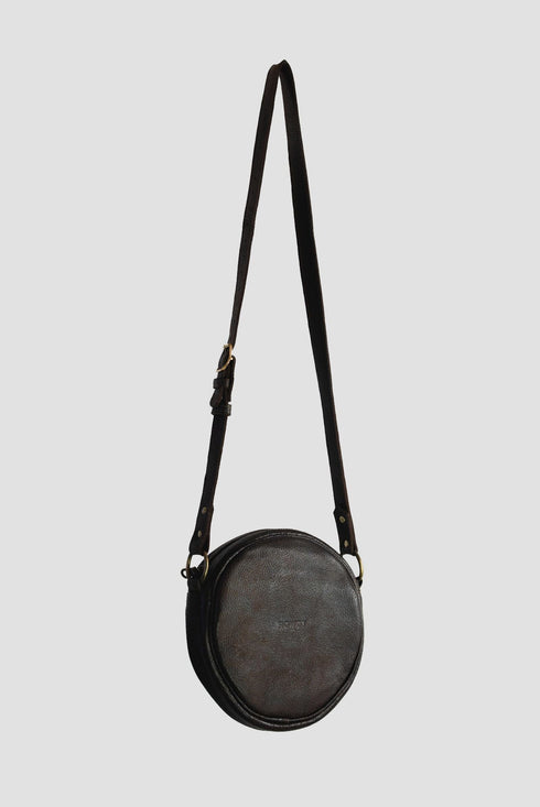 Runde Umhängetasche