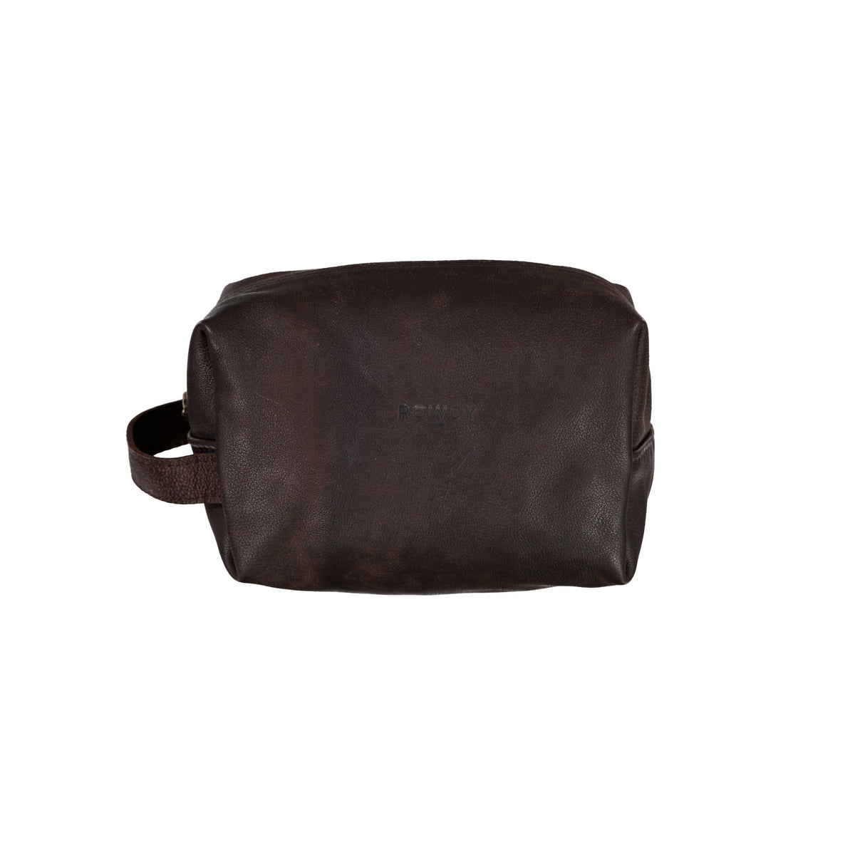 Trousse de toilette en cuir