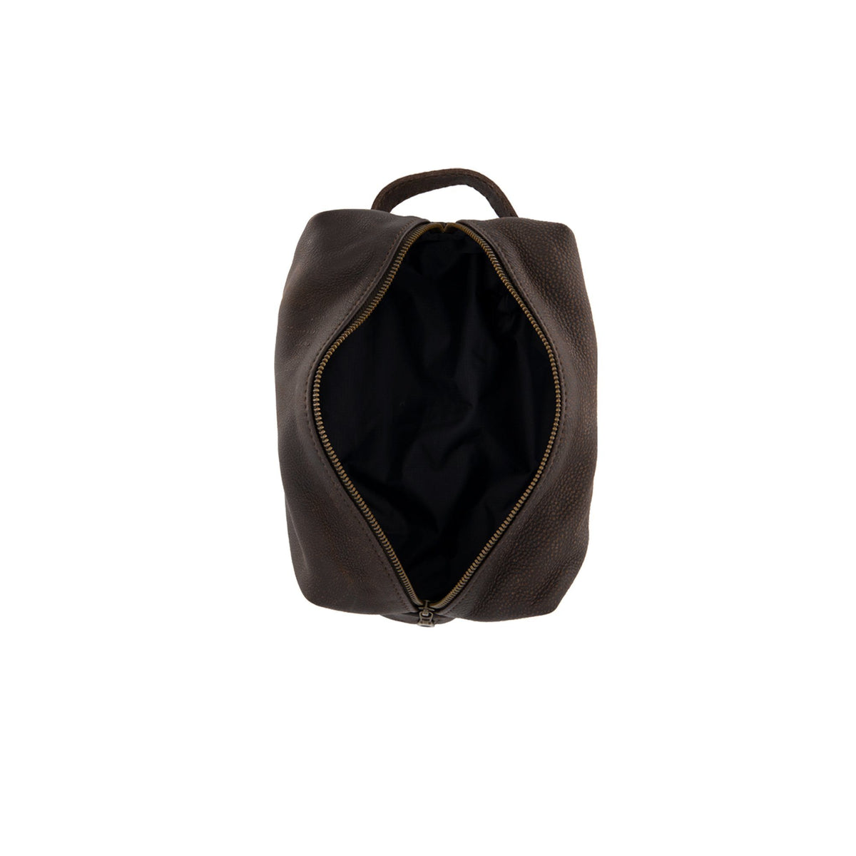 Trousse de toilette en cuir
