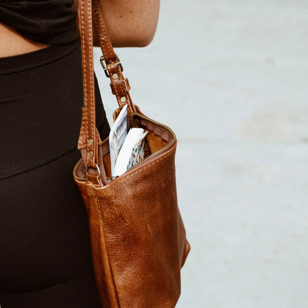 Sac bandoulière cuir 