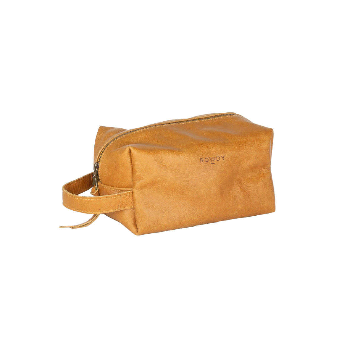 Trousse de toilette en cuir
