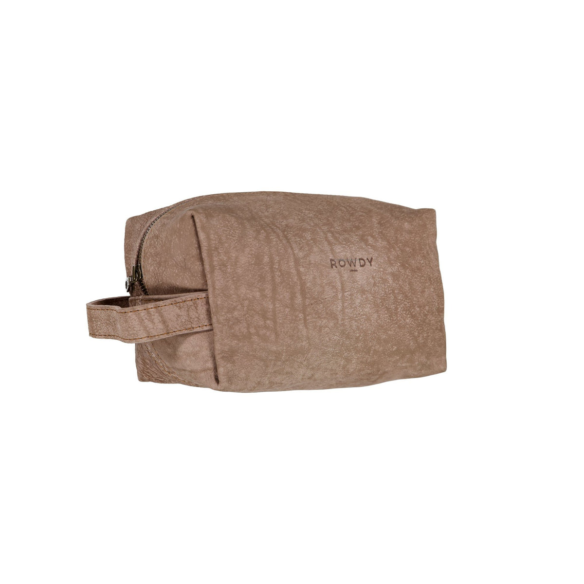 Trousse de toilette en cuir