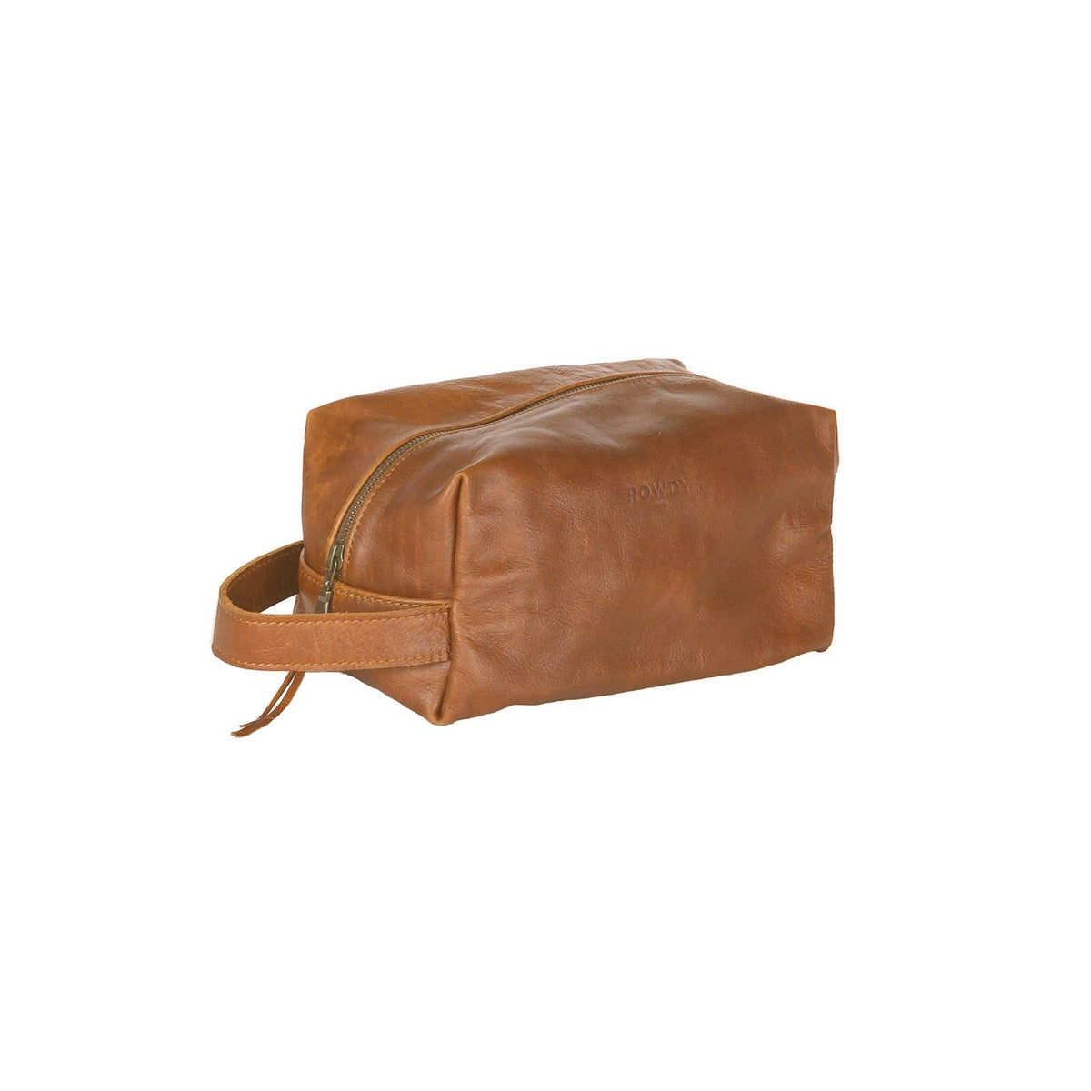 Trousse de toilette en cuir