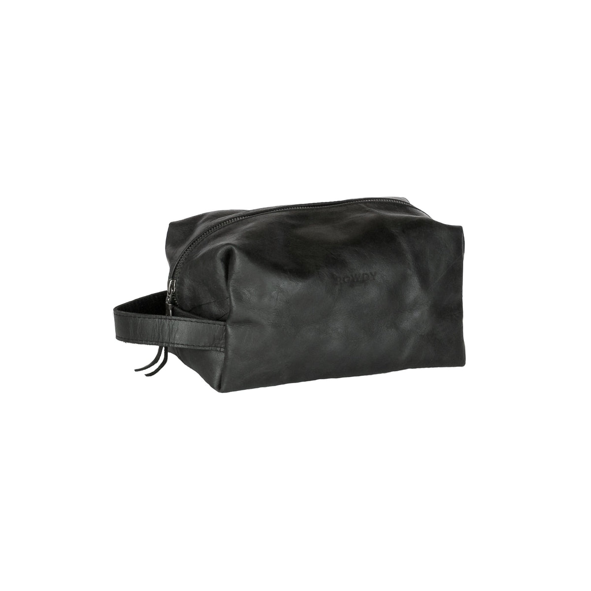Trousse de toilette en cuir