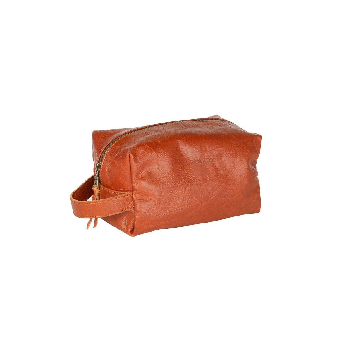 Trousse de toilette en cuir