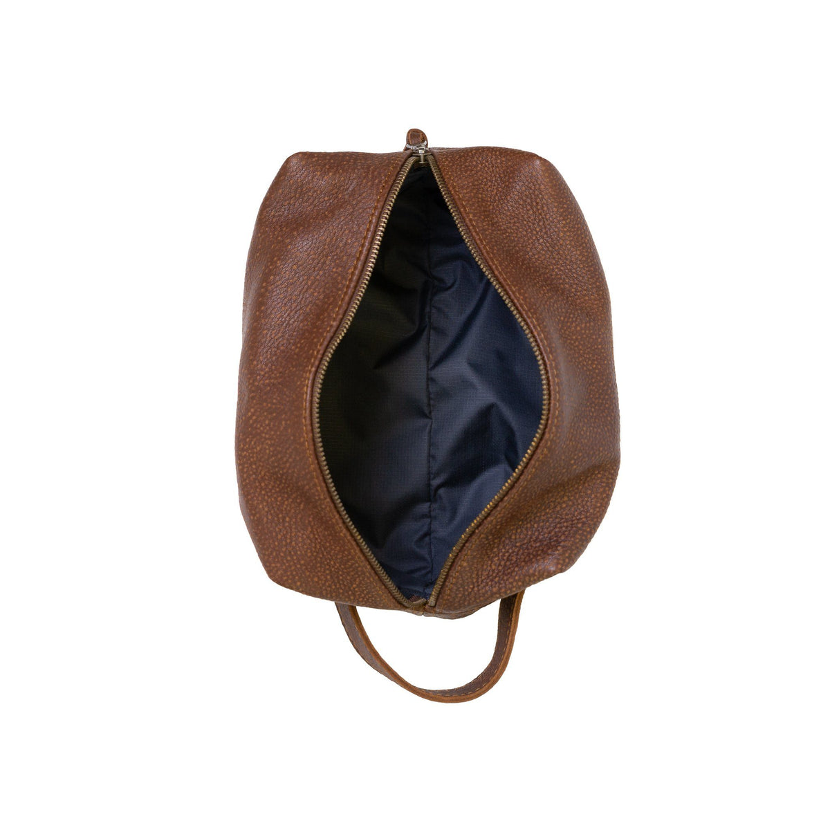Trousse de toilette en cuir