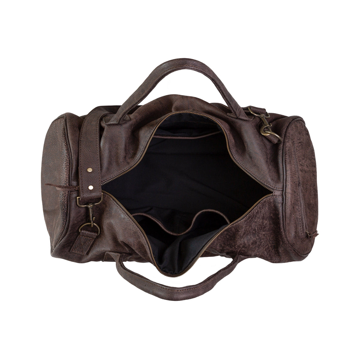 Root Weekendertasche von oben