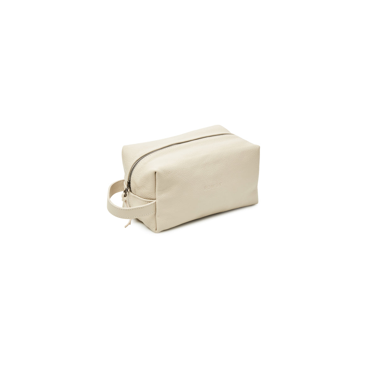 Trousse de toilette en cuir